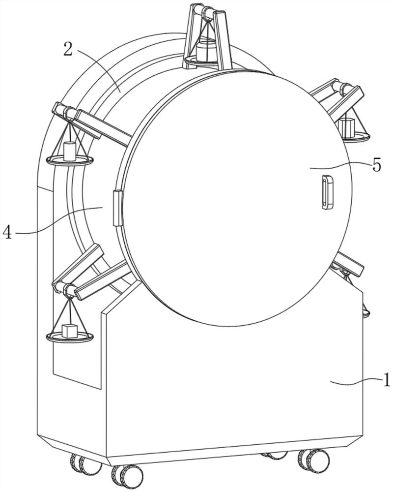 Rehabilitation training device and method for promoting blood circulation for pediatric medical treatment