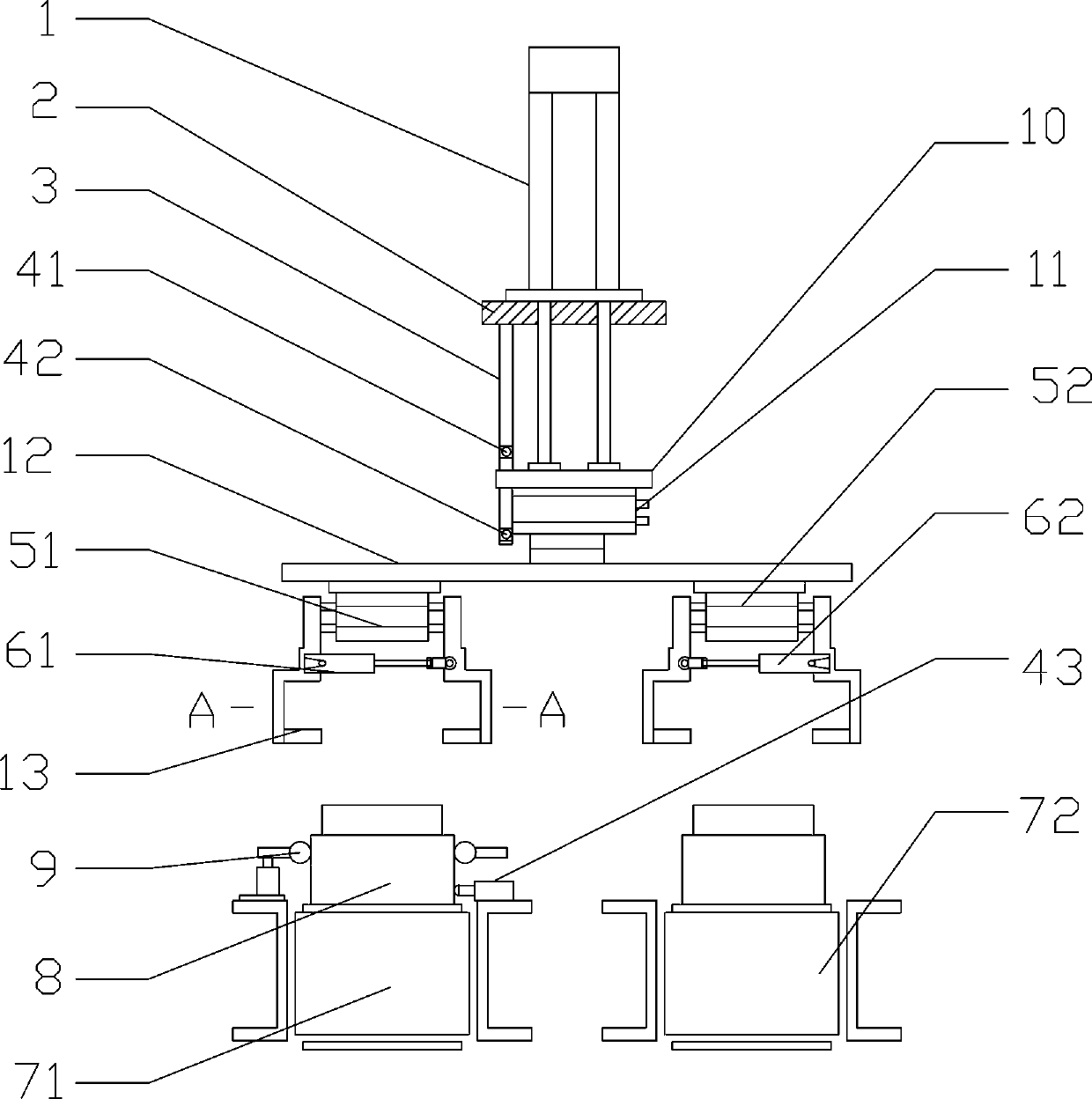 Shaft sleeve detection sorting device and method