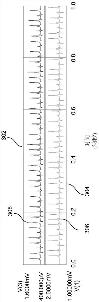 Passive transmission line receiver with reduced interference