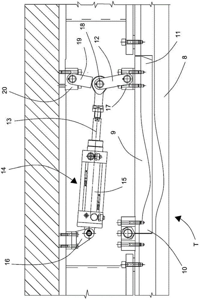 Safety device for punches in a compression moulding apparatus
