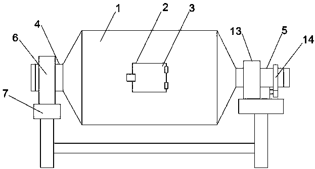 Dehumidification device for grain processing