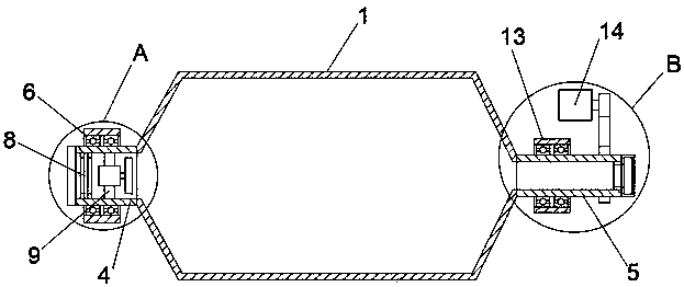 Dehumidification device for grain processing