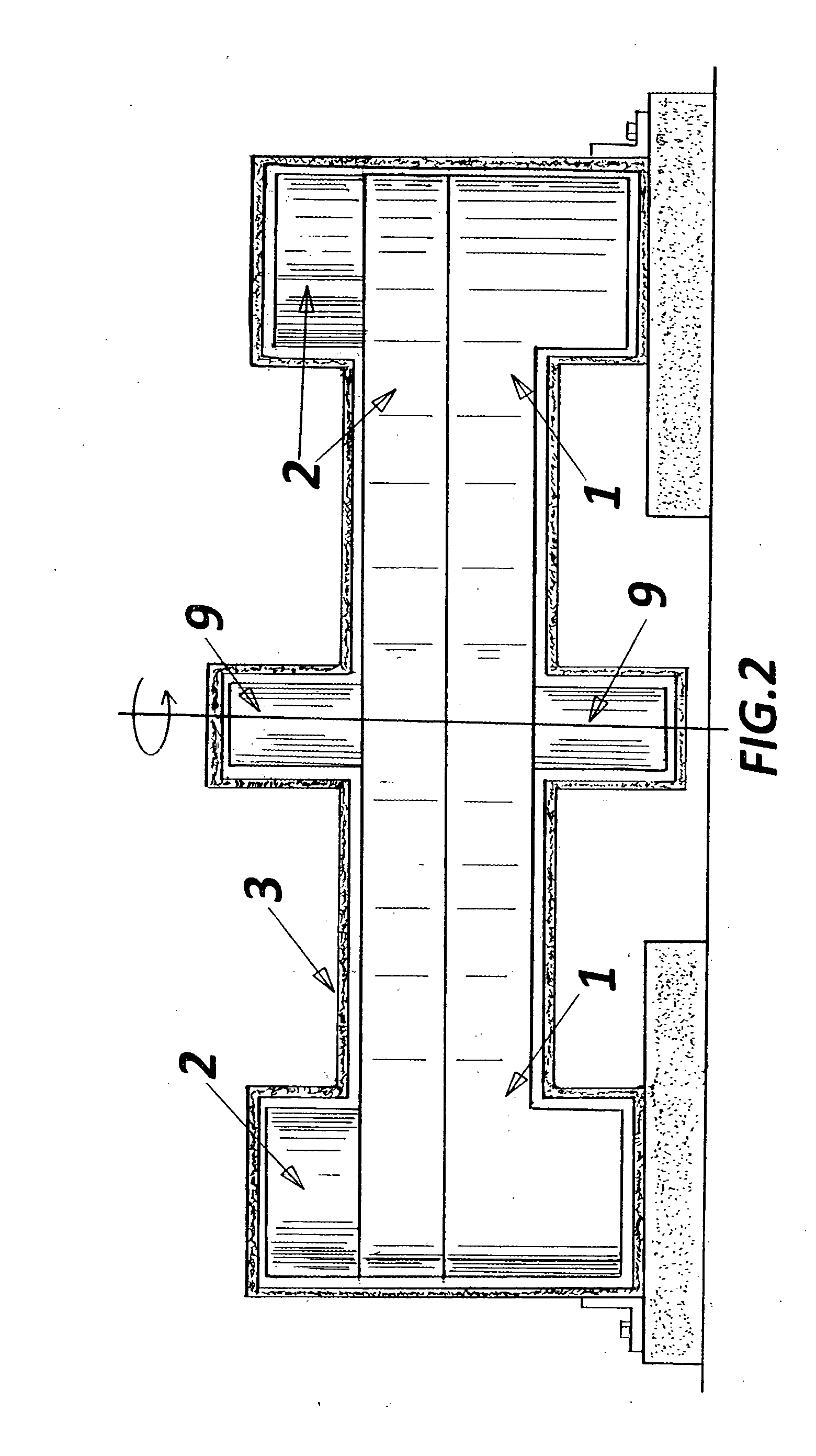 Solar and wind powered blower utilizing a flywheel and turbine