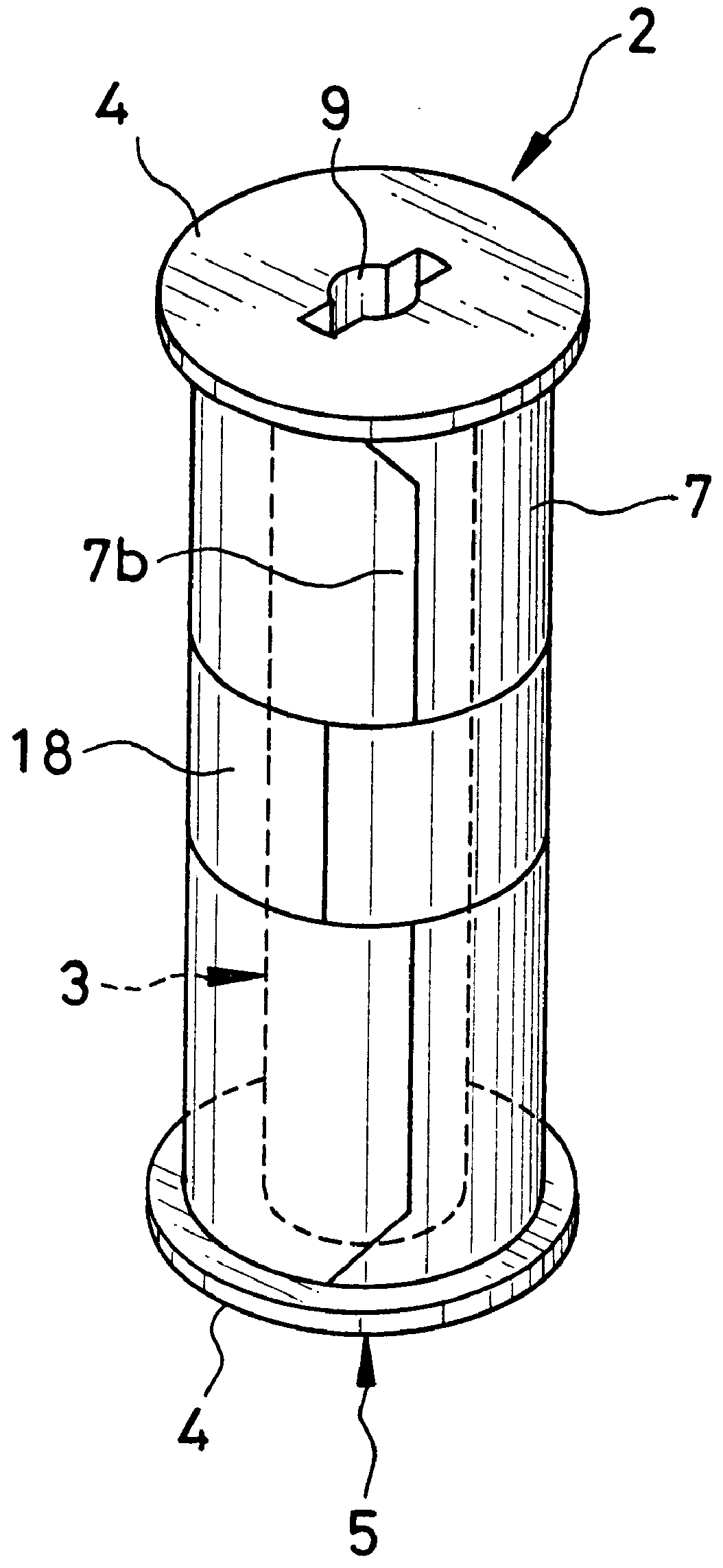 Method and apparatus for producing roll photo film