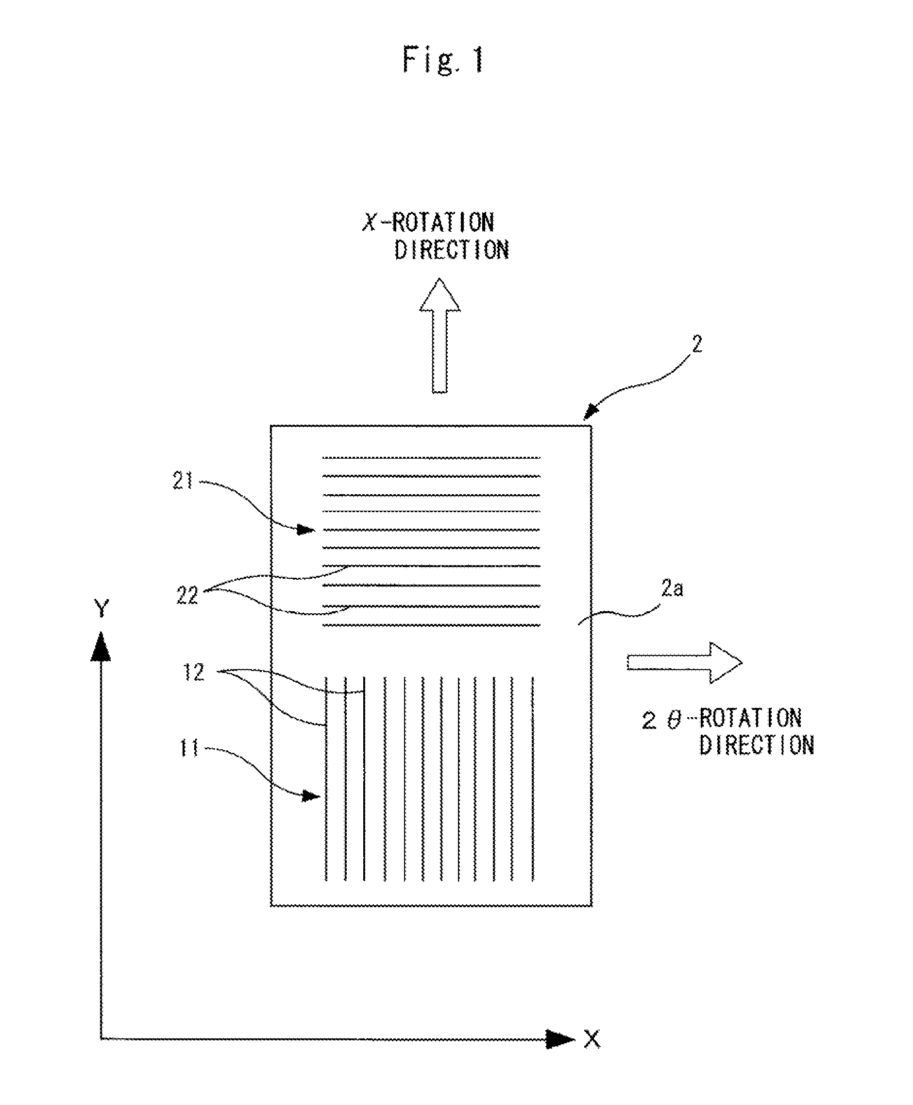 X-ray detector and x-ray diffraction device
