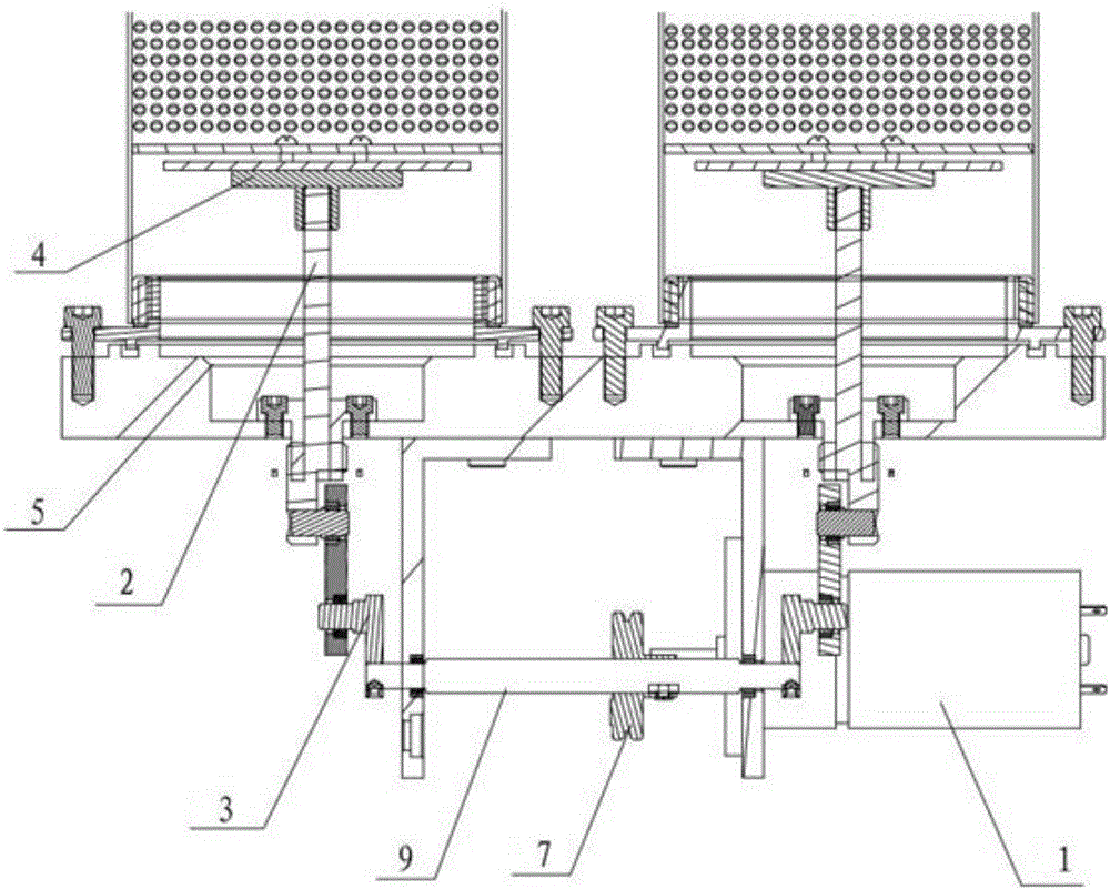 High-speed friction cleaning device