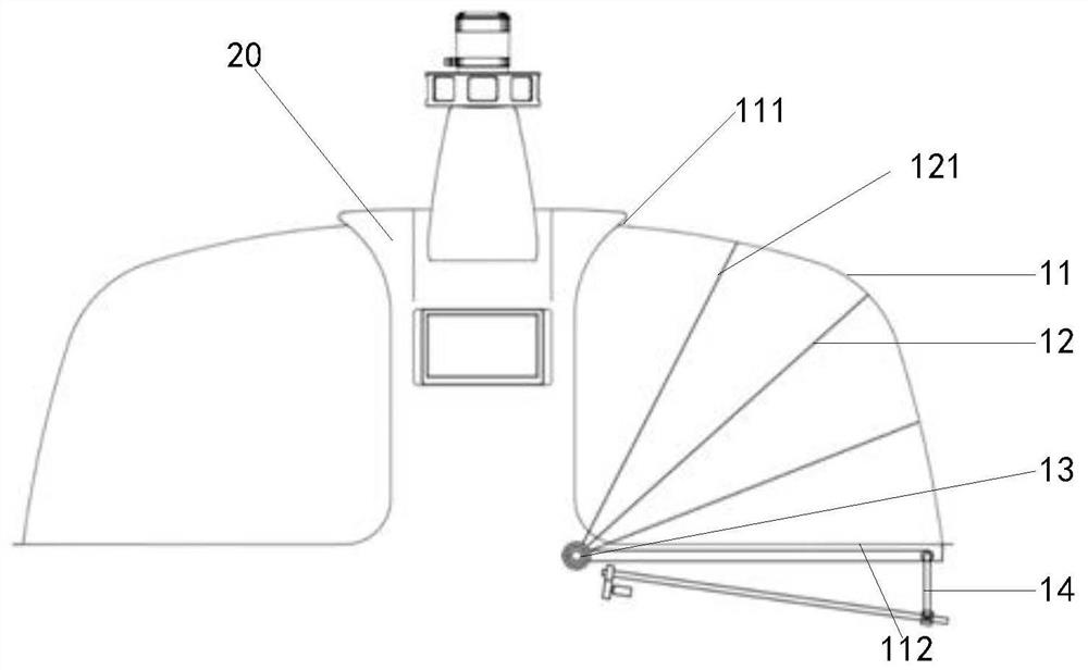 Shell assembly and vehicle