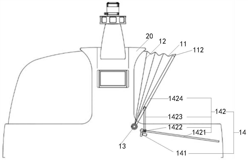 Shell assembly and vehicle