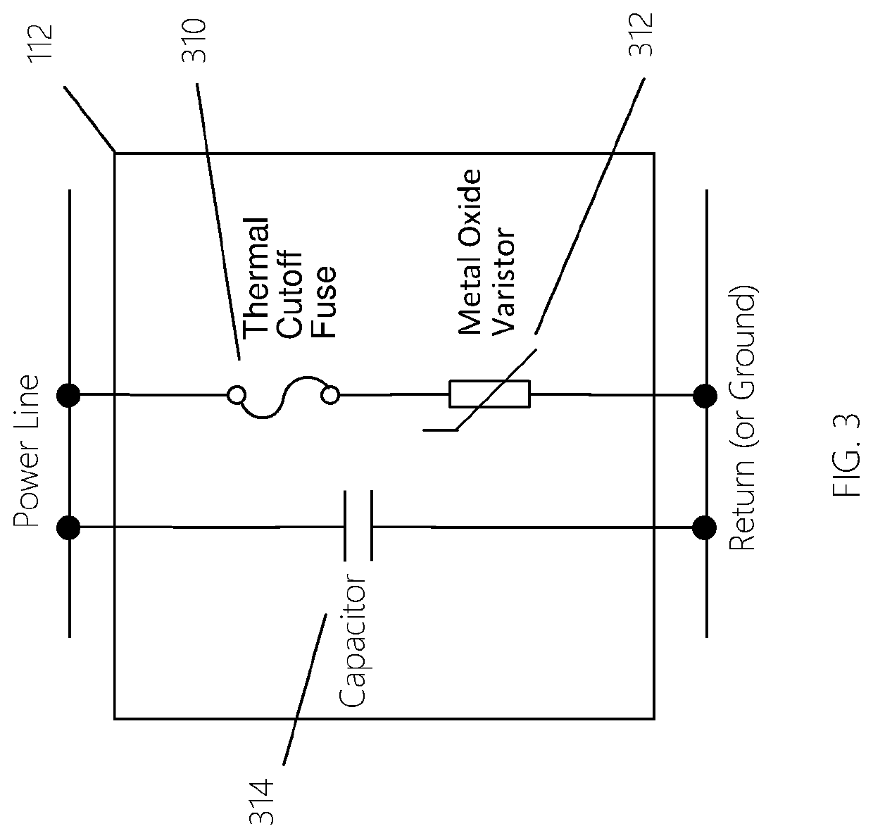 Surge protection device for complex transients