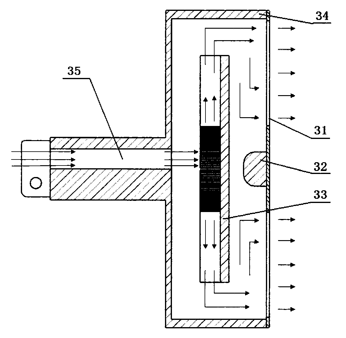 Oxygen supplying device having constant-temperature heating function