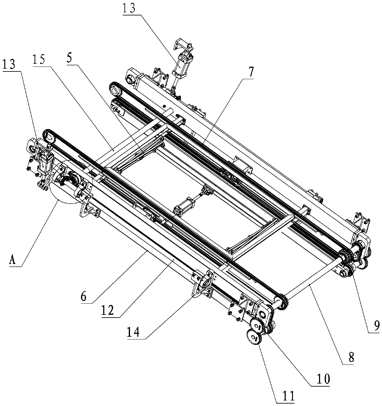 Continuous multi-layer dryer for plywood and method using same