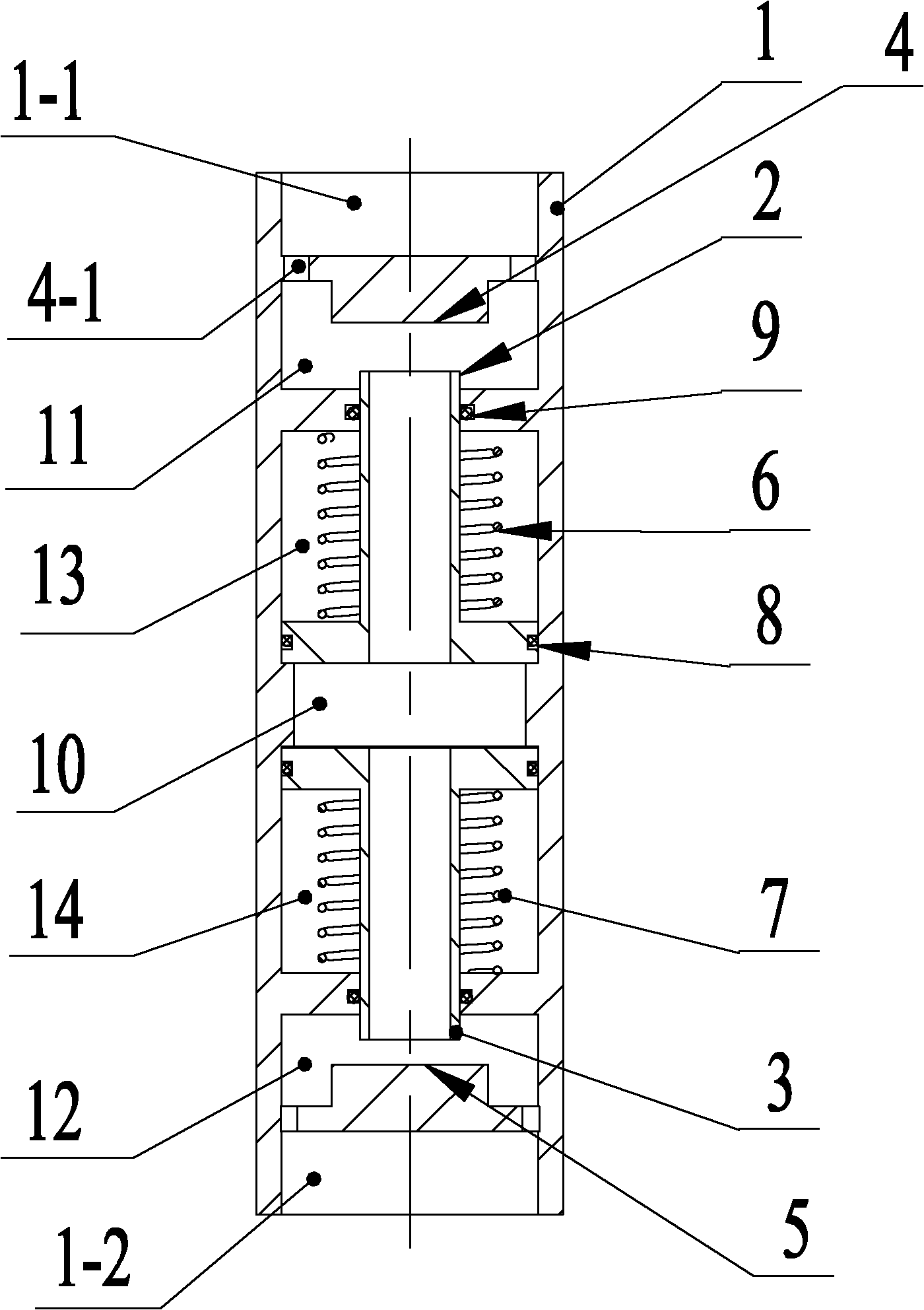 Pressure reduction and stabilization valve