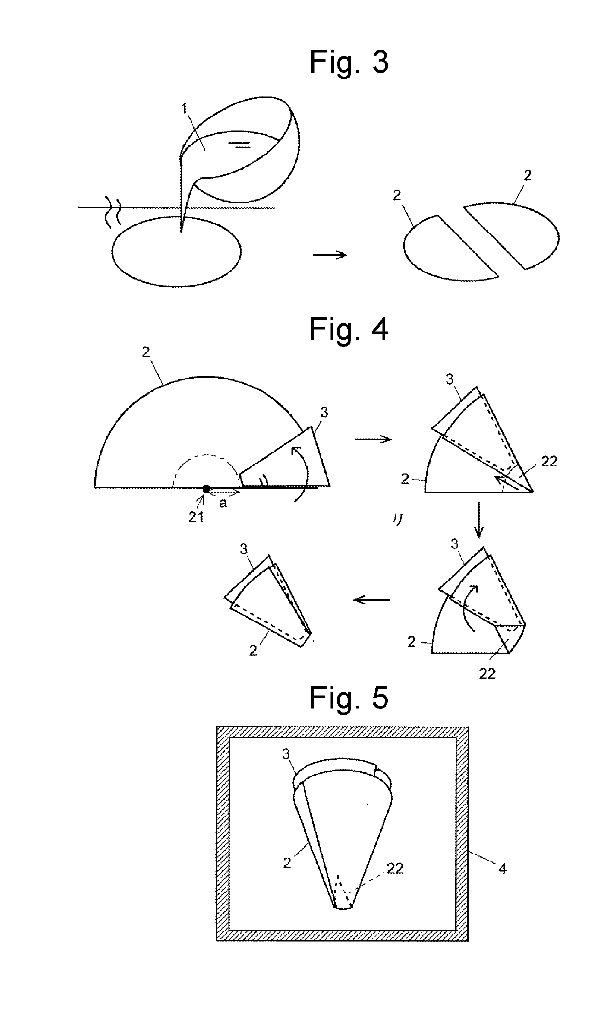 Dough for food, producing method therefor, and mold member for producing dough