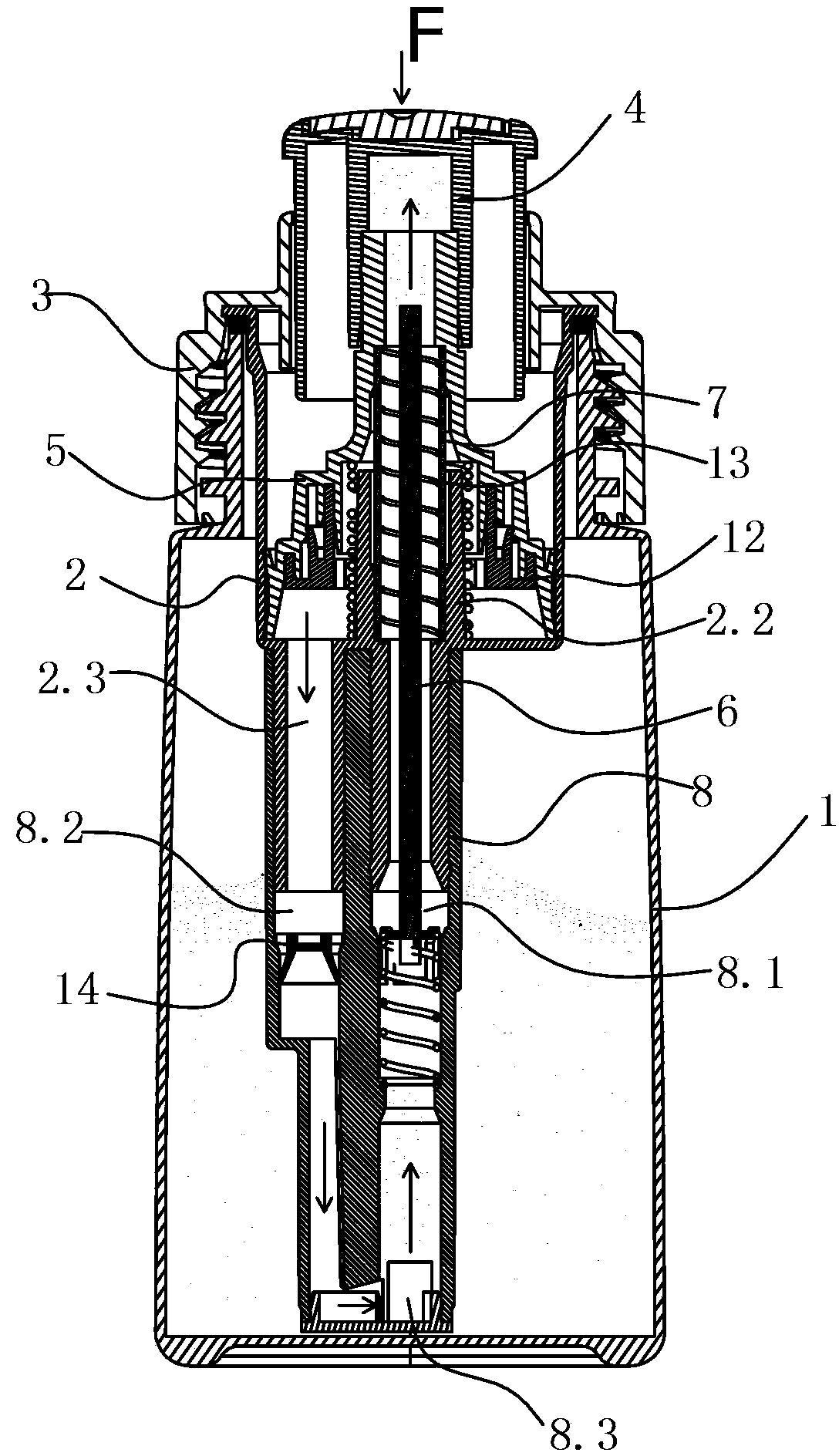 Dry powder sprayer