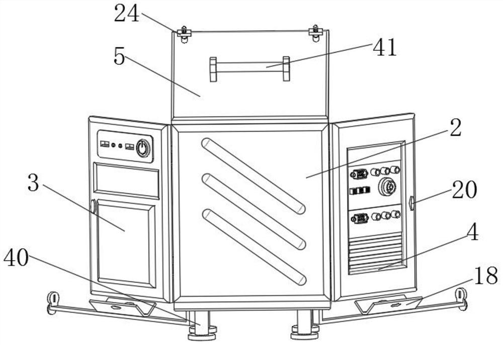 Convenient-to-use computer case for computer hardware development