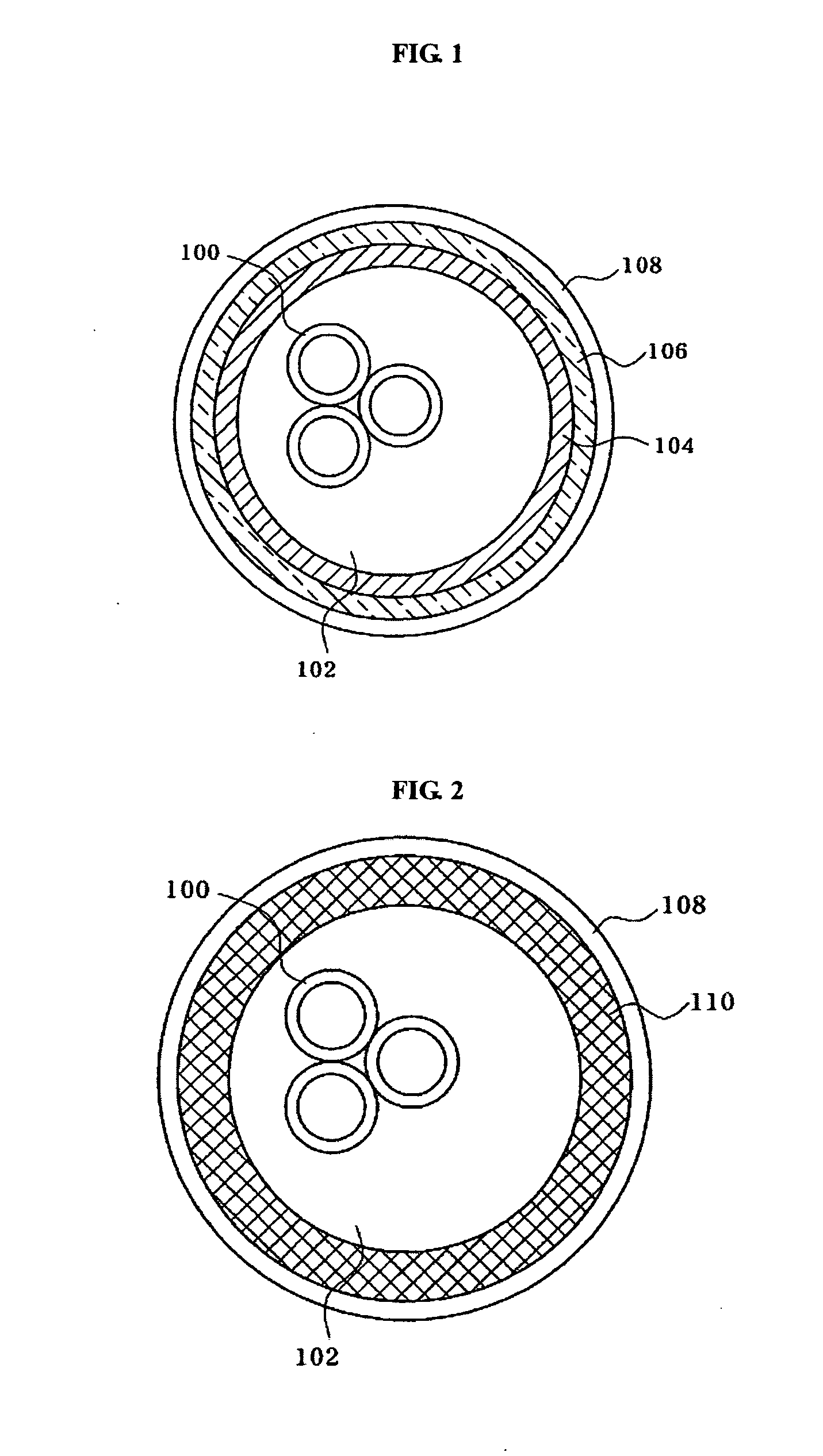 Electromagnetically shielded cable