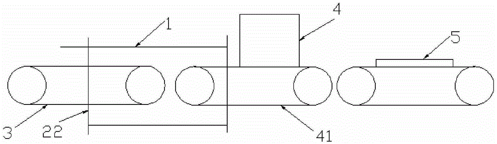 A mosaic ceramic tile and its preparation device and method