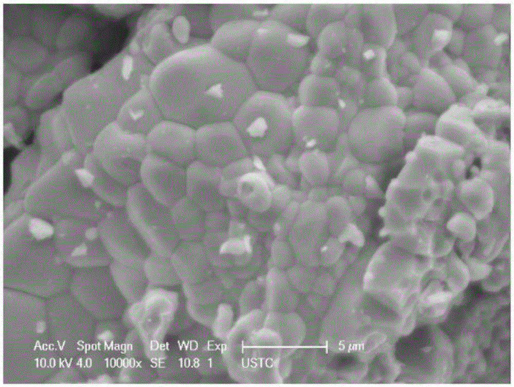 Synthetic method for novel anode material, namely manganese lithium stannate, for lithium ion battery