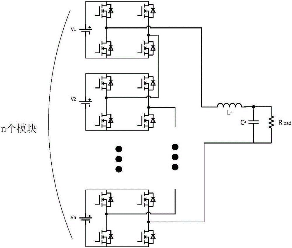 T-shaped multi-level inversion circuit