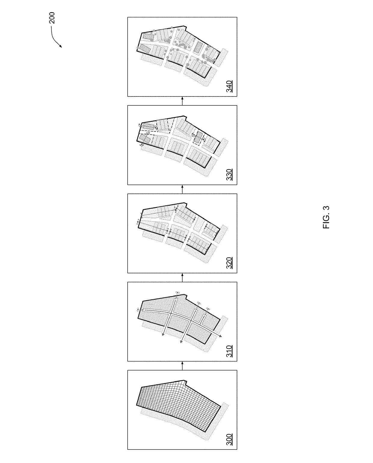 Techniques for automatically generating designs having characteristic topologies for urban design projects