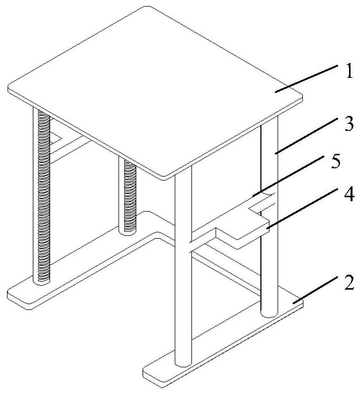 A new type of small boat transportation structure