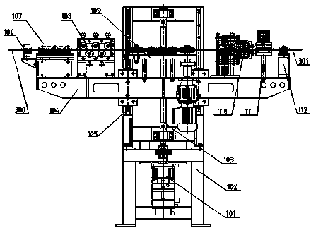 A kind of d-type evaporator tube automatic processing technology