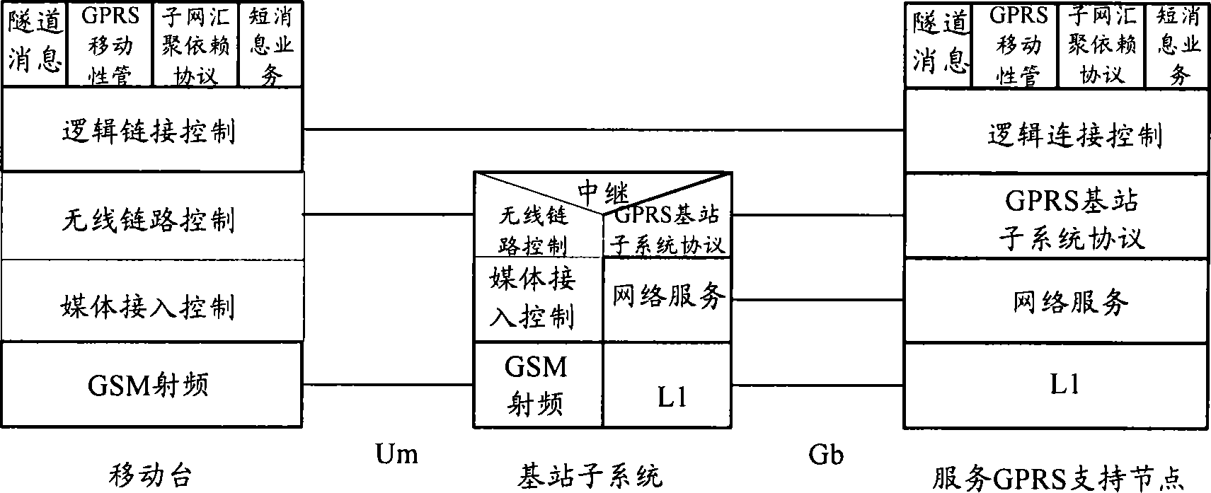 System for realizing subnet dependent converge protocol