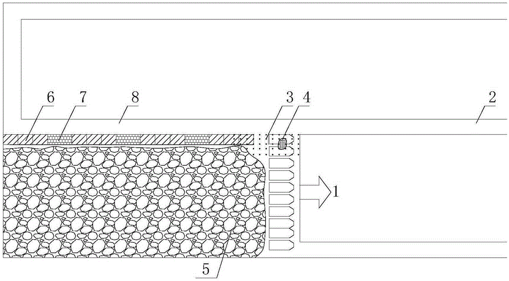 A method of interval filling and gob-side entry retention for processing undercover gangue