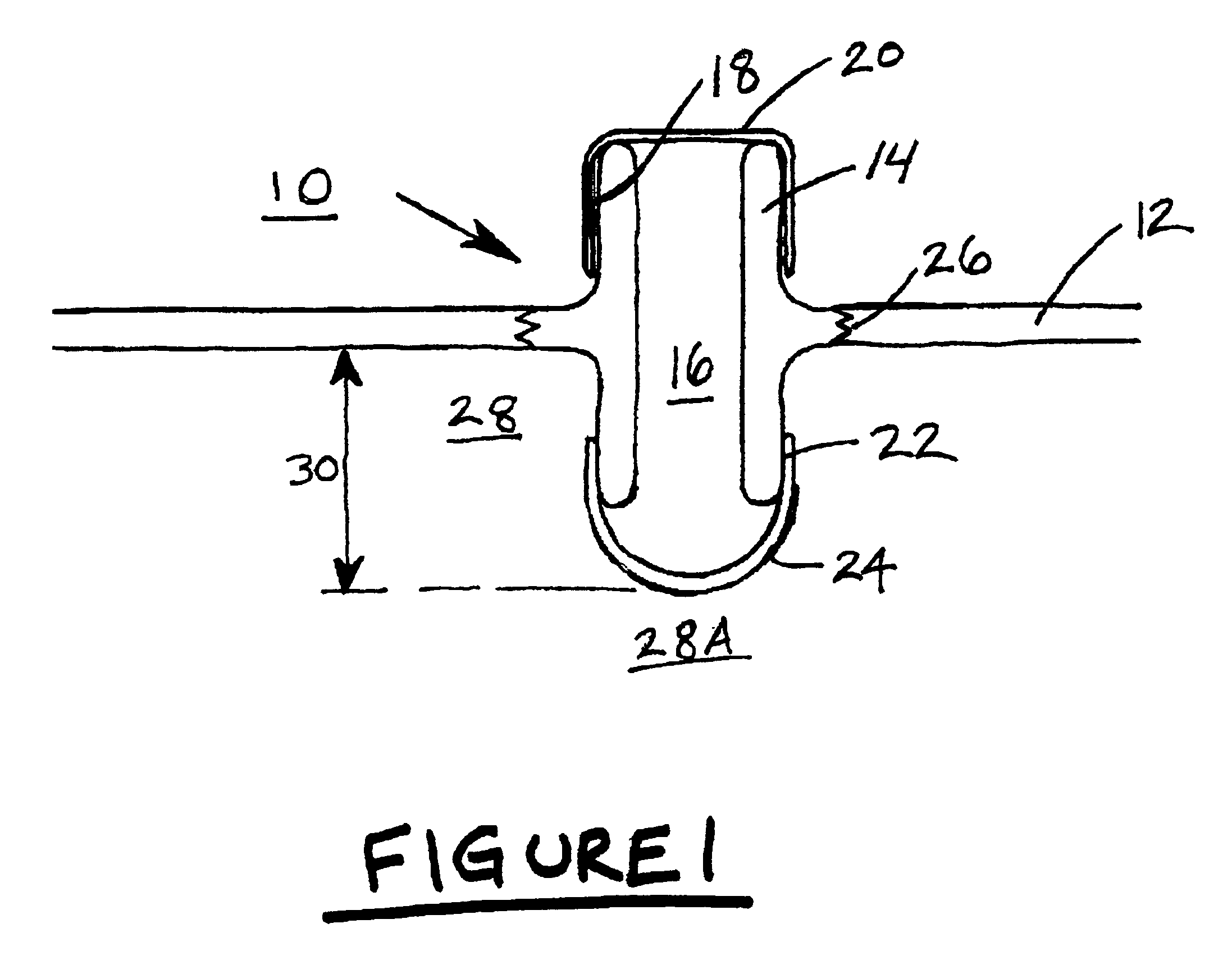 Leak proof pressure relief valve for secondary batteries