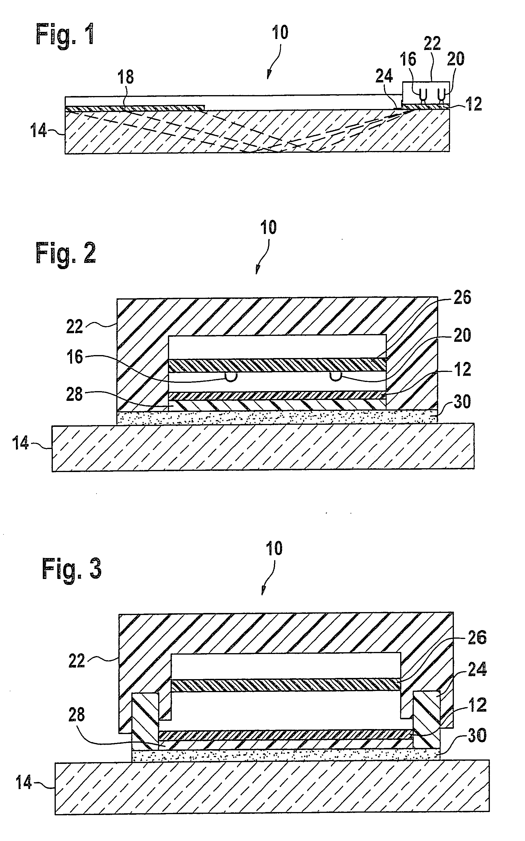 Holographic sensor, especially for recognition of moisture on a glass pane of a motor vehicle