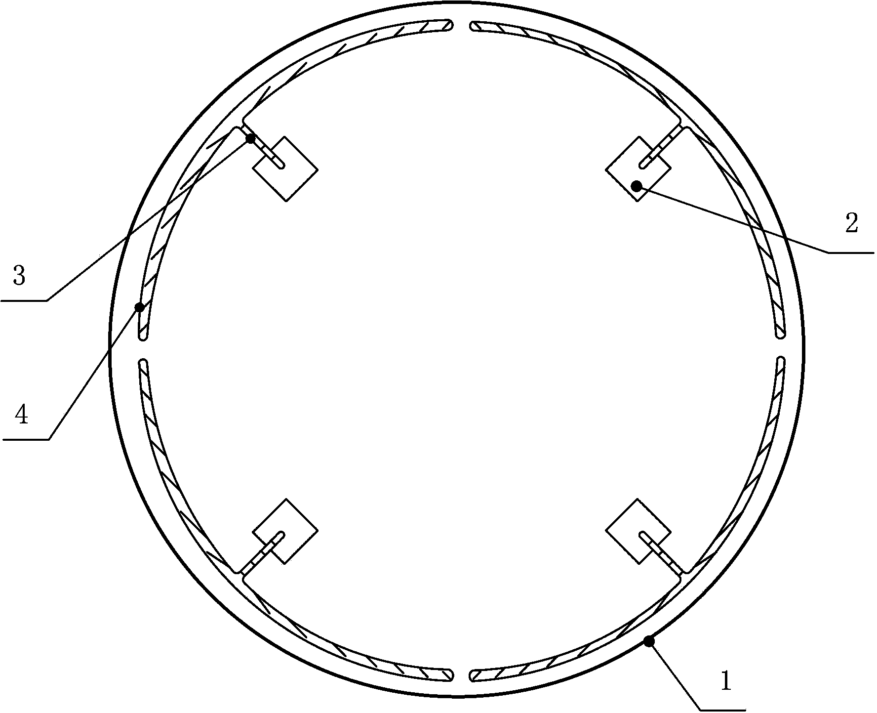 Cold aerosol fire-extinguishing method for large floating roof storage tank