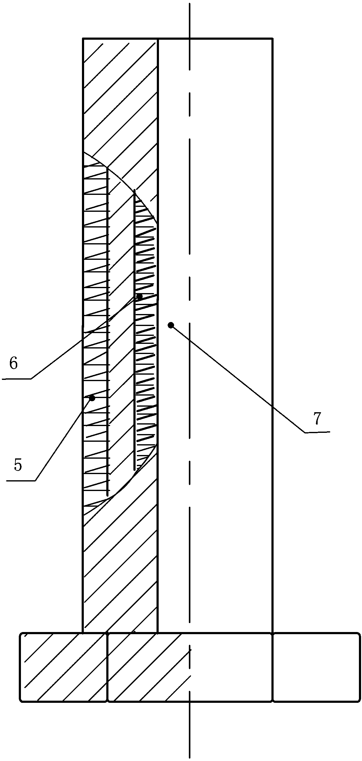 Cold aerosol fire-extinguishing method for large floating roof storage tank