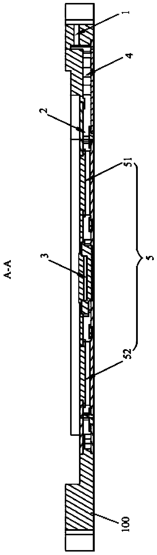 Double-sided friction stir welding cold plate and processing method thereof