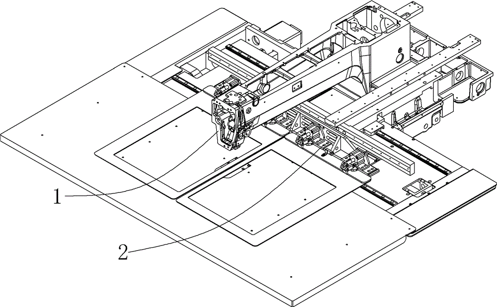 Control method of sewing machine