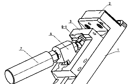 Bench vice mechanism