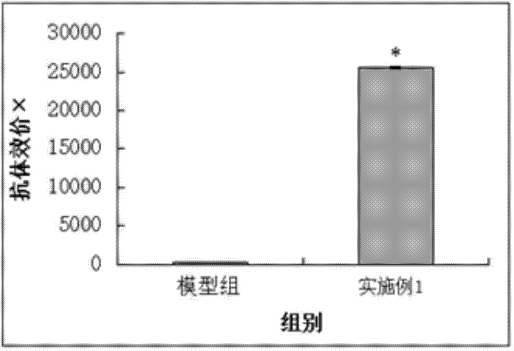 Preparation method and application of liver cancer immunogen Z1