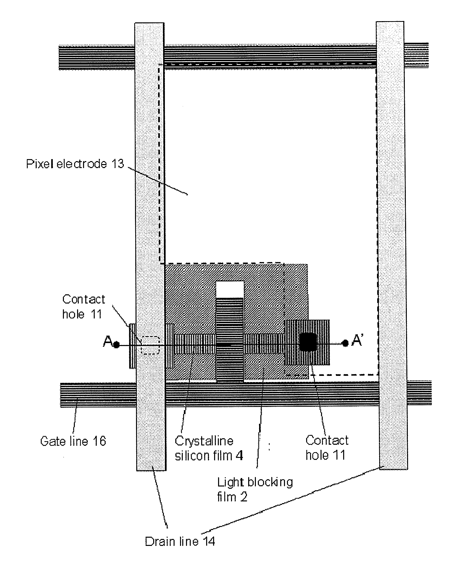 Thin-film transistor, method of manufacturing the same, display device, and electronic apparatus