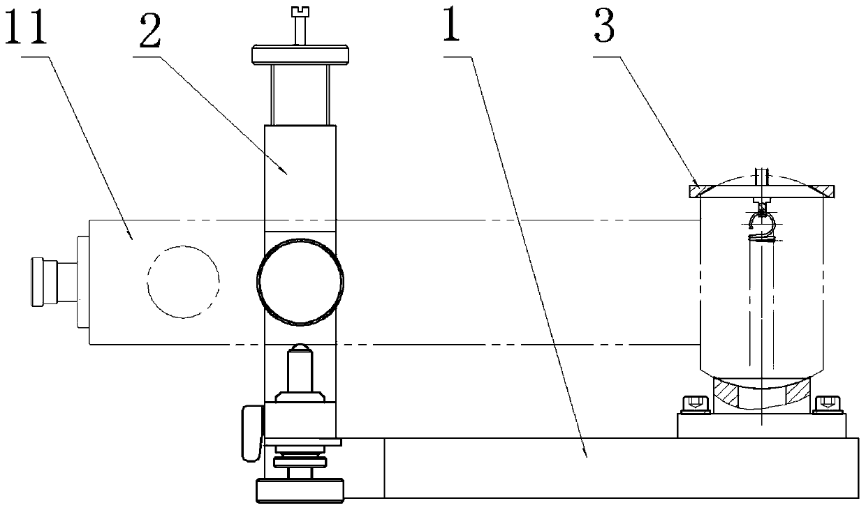 Precise sight adjustment device for optical alignment telescope