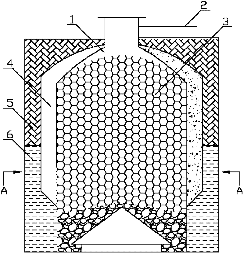 Gasification furnace and method for gasifying molded coal