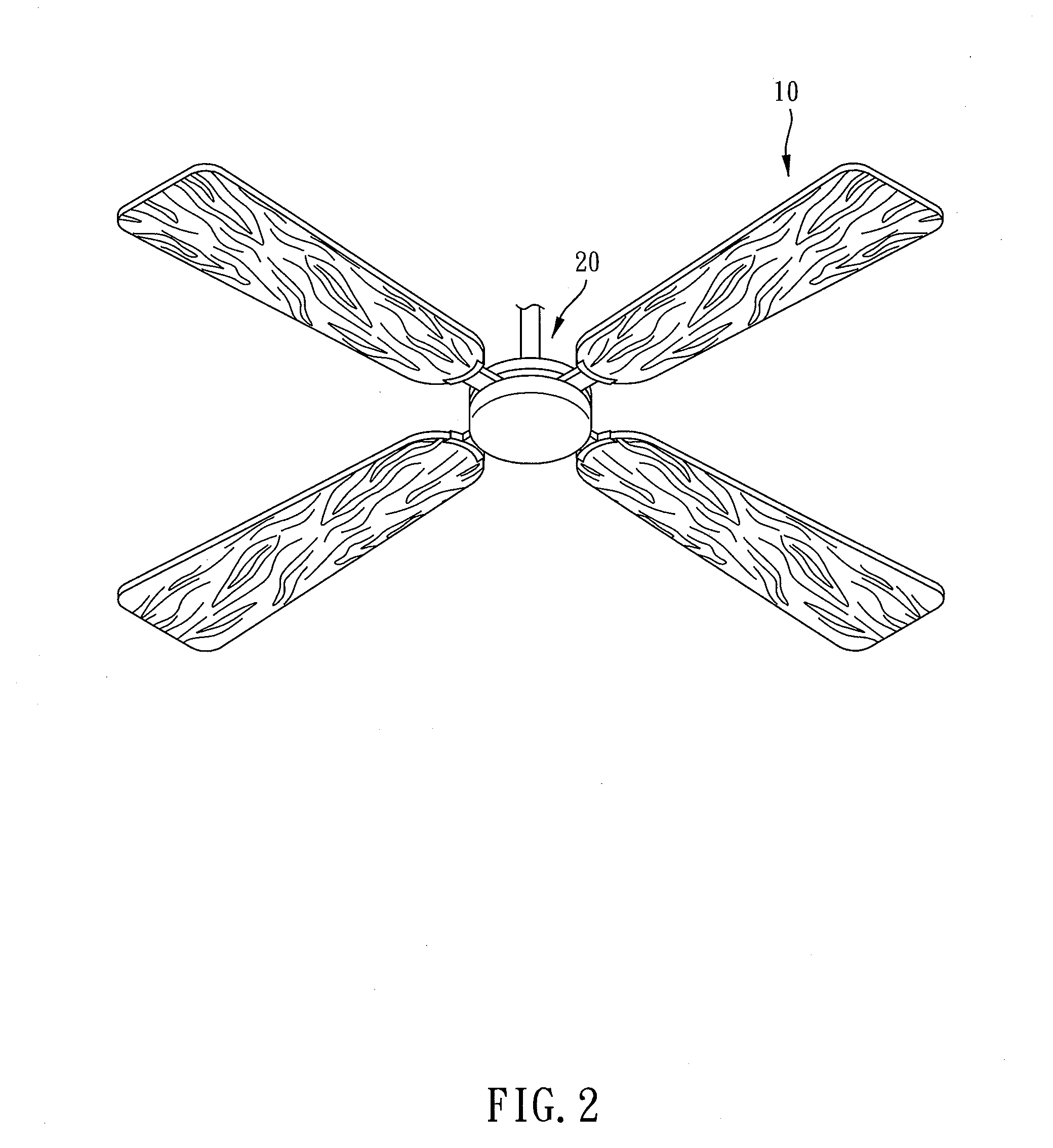 Method for manufacturing ceiling fan blade and ceiling fan blade