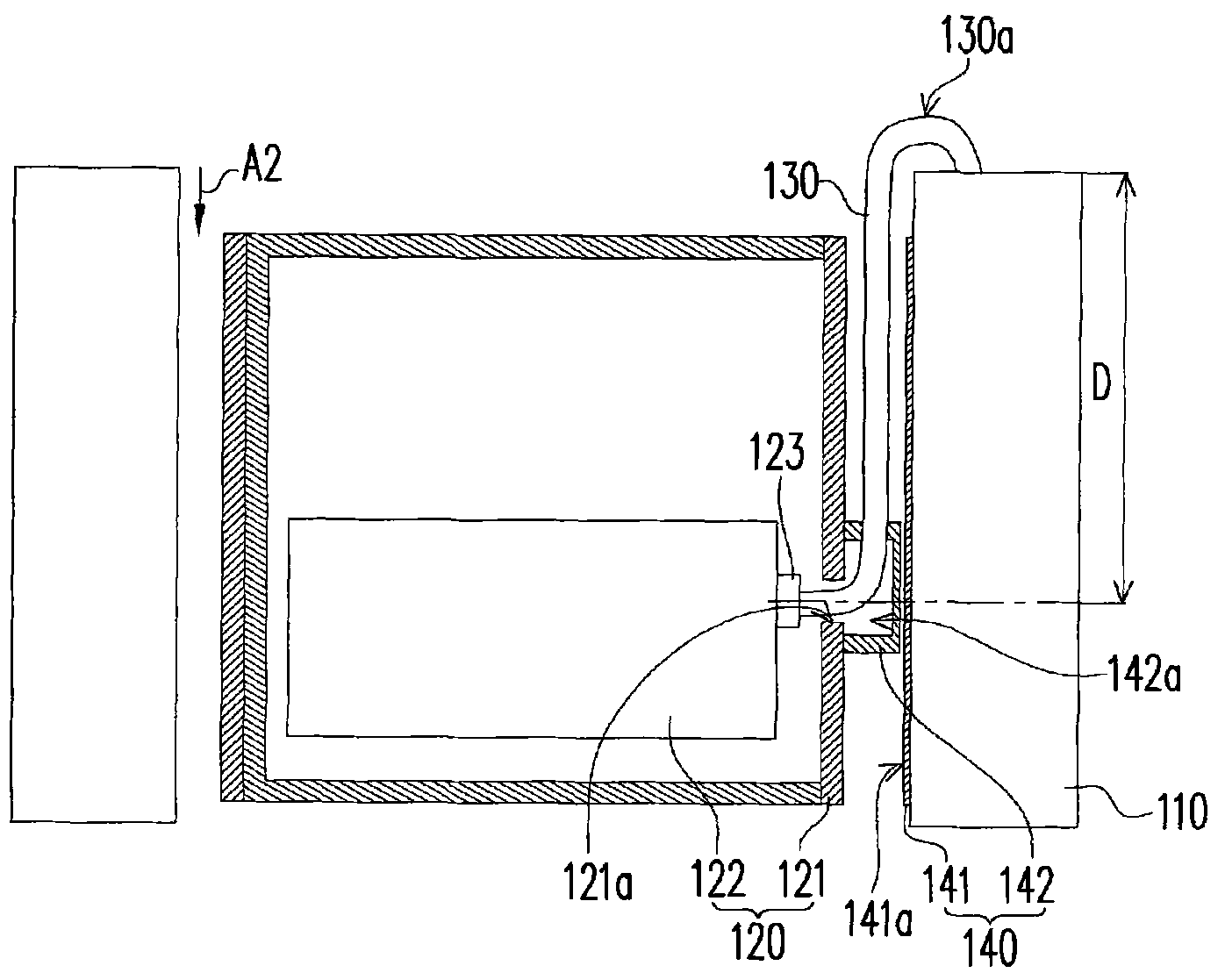Wire rod guiding structure and rack server system