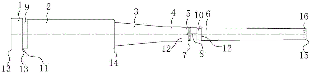 Sheath core and processing method thereof