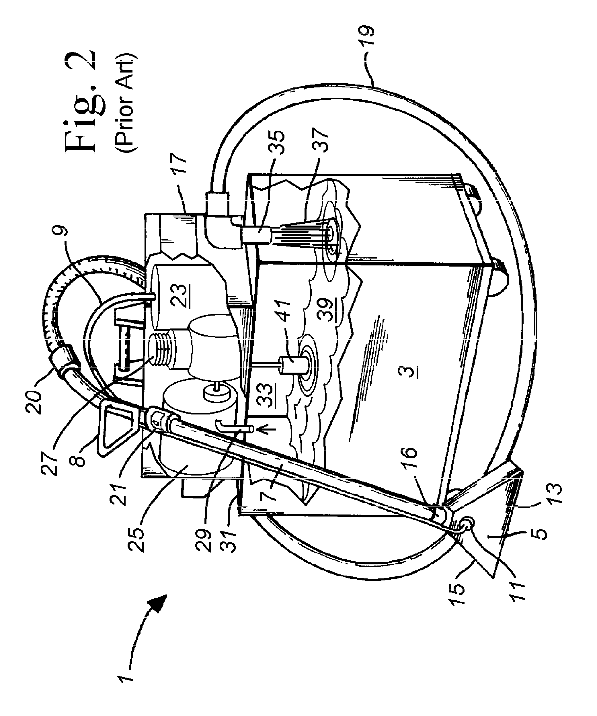 Rotary surface cleaning tool