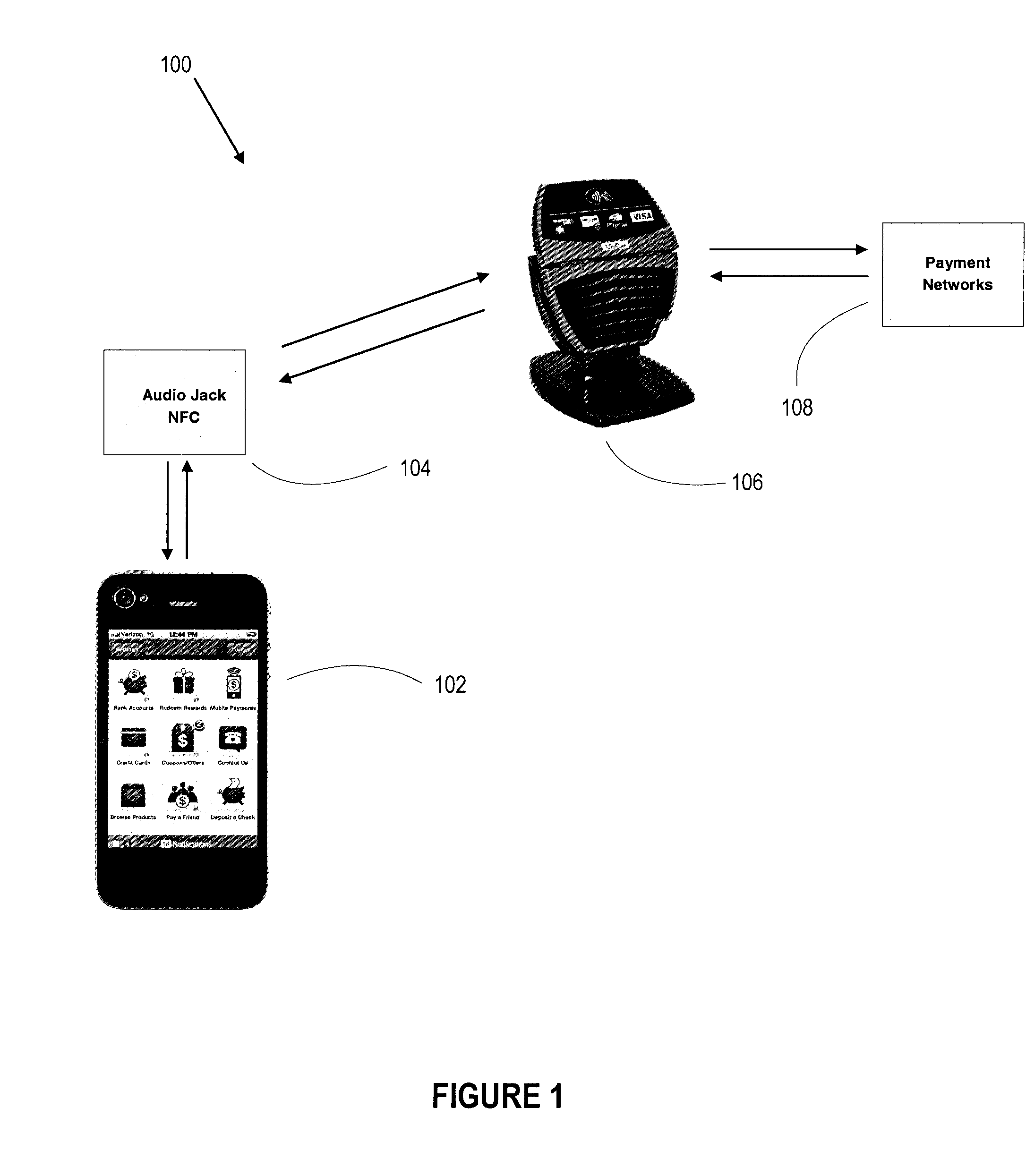 System and method for providing contactless payment with a near field communications attachment