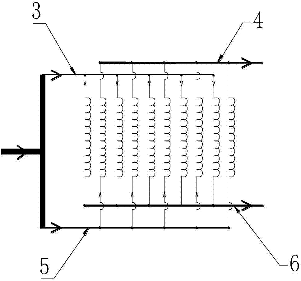 Casting type split reactor