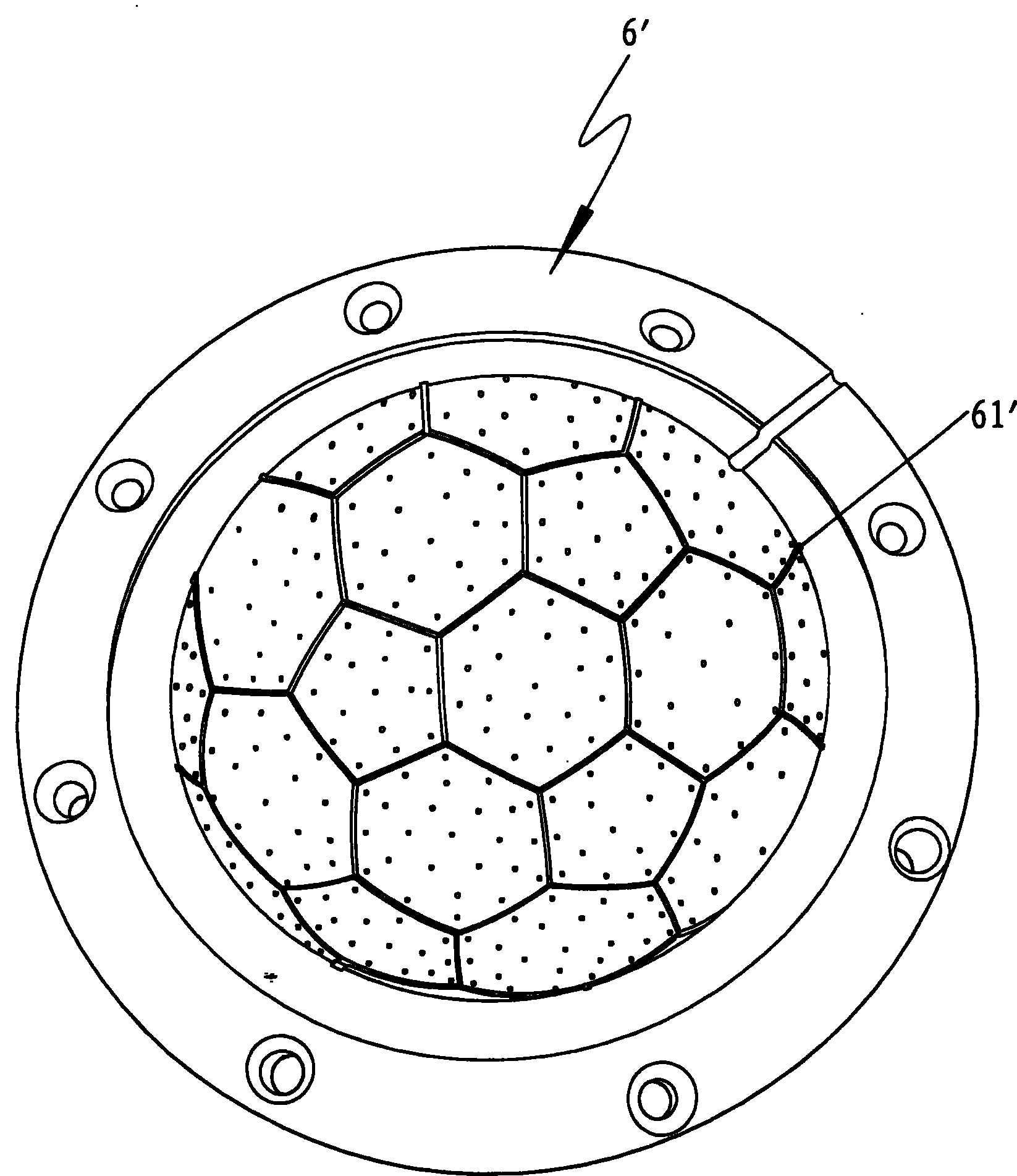 Leather ball producing technique