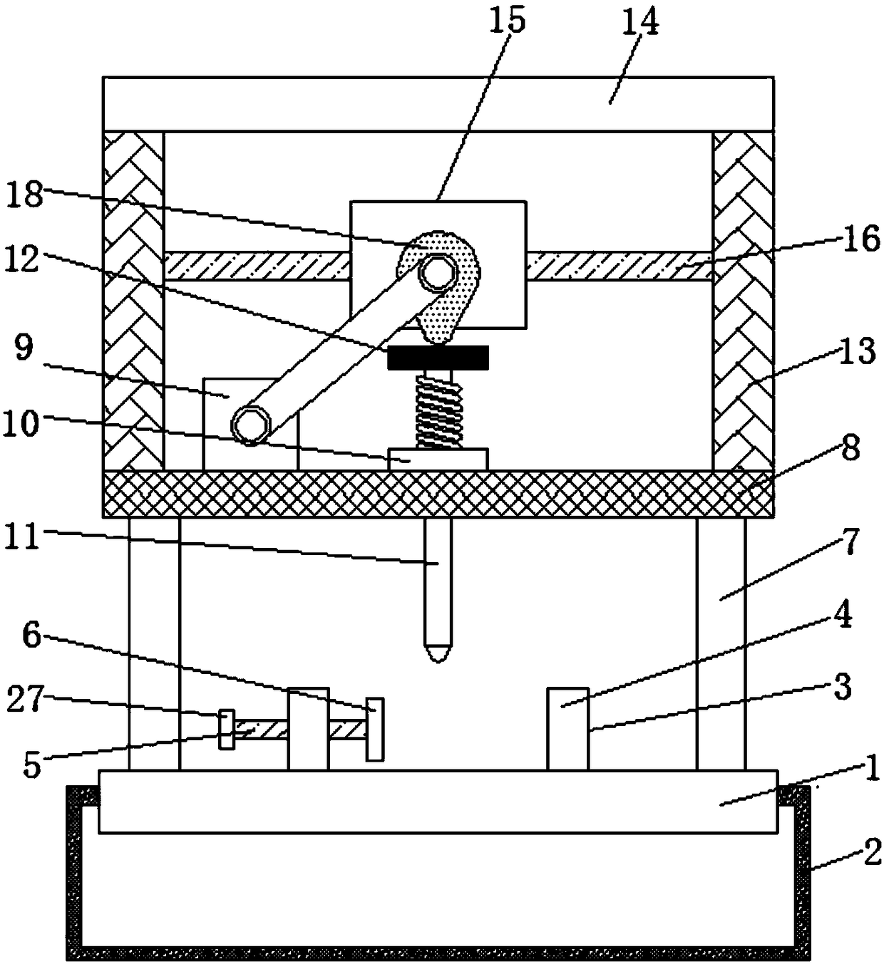 Machining rapid punching machine