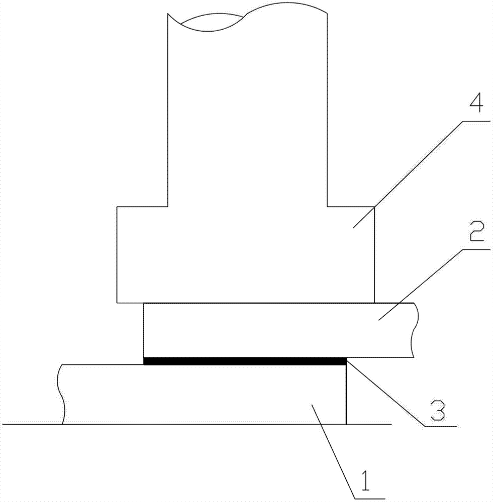 Soldering/diffusion welding hybrid welding method for cemented carbide and alloy steel