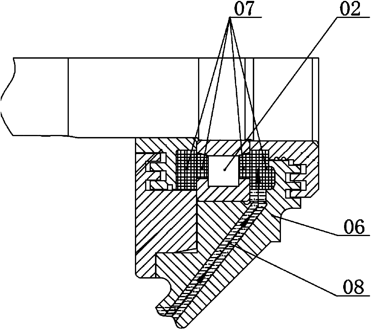 Rail vehicle and traction motor thereof