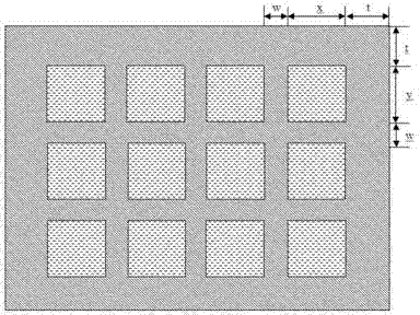 Non-refrigerating film infrared focal plane array detector structure and production method thereof
